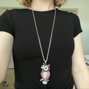 Owl Statement Necklace